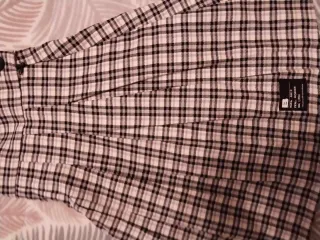 Falda cuadros niña talla L