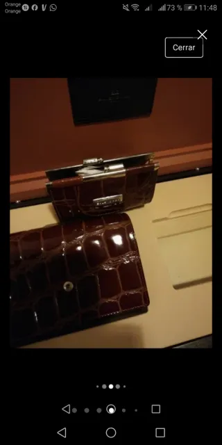 Caja Balenciaga Cartera y Monedero Beige/Negro