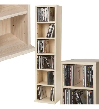 Estantería de madera sin montar