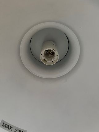 Lampada soffitto Ikea blu