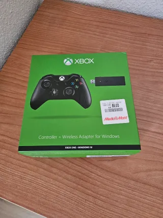 Mando Xbox Negro + Adaptador USB