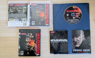 Metal Gear Solid 4 Ed. Coleccionista + Guía PS3