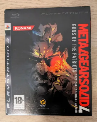 Metal Gear Solid 4 Ed. Coleccionista + Guía PS3