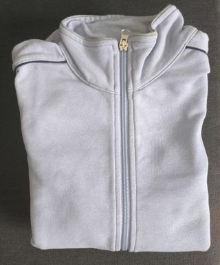 Sudadera Champion Full Zip Azul Claro L