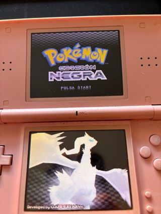 Pokémon edición Negra Nintendo DS -Original-