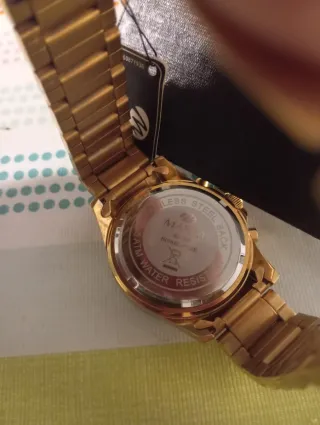 Reloj Marea Dorado Hombre