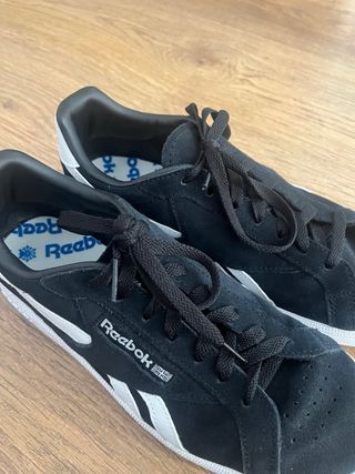 Zapatillas Reebok Club C 85 Negras y Blancas