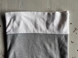 Polo Tommy Hilfiger Gris y Blanco