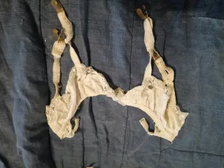 Reggicalze bianco pizzo