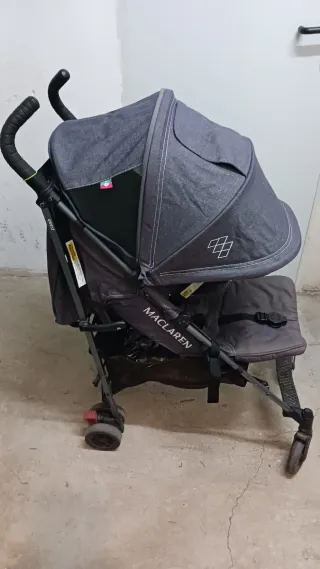Maclaren Quest Silla de Paseo Gris