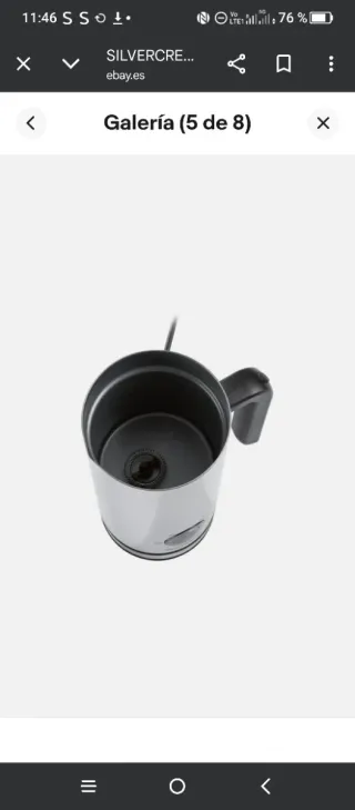 Espumador de Leche Silvercrest Eléctrico