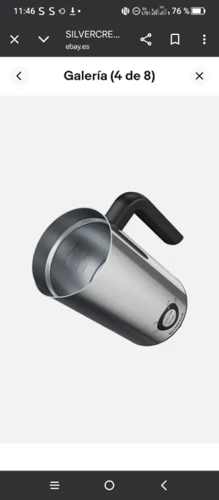 Espumador de Leche Silvercrest Eléctrico