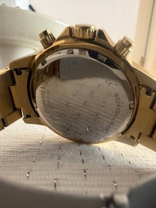 Reloj Fossil Dorado Verde Oscuro