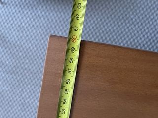 Mesa de centro elevable madera y cristal