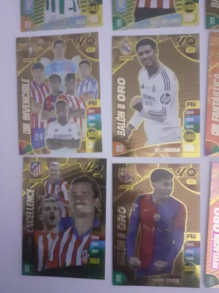 Lote 13 cromos Adrenalyn XL 2024-25