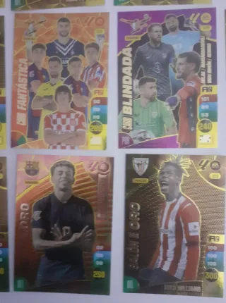 Lote 13 cromos Adrenalyn XL 2024-25