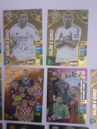 Lote 13 cromos Adrenalyn XL 2024-25