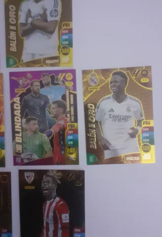 Lote 13 cromos Adrenalyn XL 2024-25