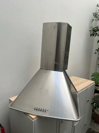 Campana extractora de cocina acero inoxidable