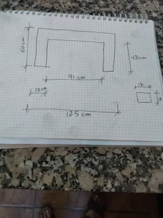 Repisa de chimenea de madera