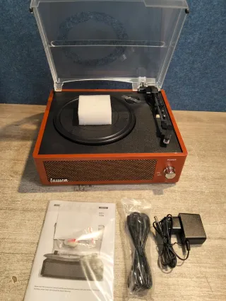 XN092 Lauson Lettore di Vinili Vintage con Bluetooth