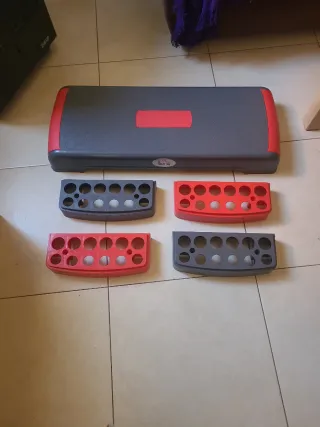 Banco Step con 4 Escalones