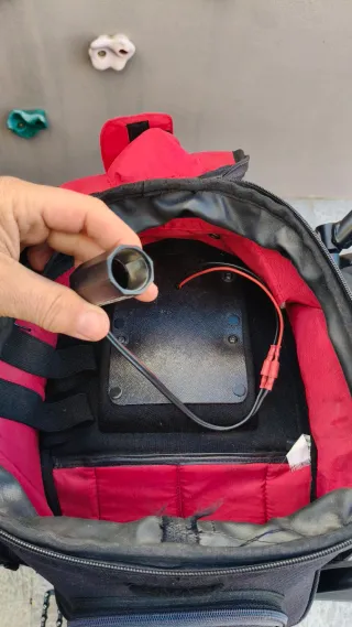 Bolsa sobre depósito moto