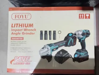 Kit Avvitatore Angolare Litio FOYU 88VF