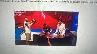 Póster Gran Turismo Sport PS4 Firmado por Kazunori