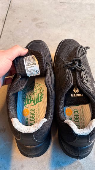 Zapatos de seguridad PANTER negros TALLA 42