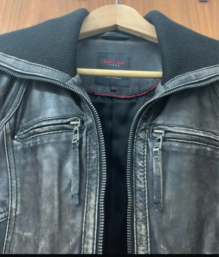 Cazadora de piel Salsa