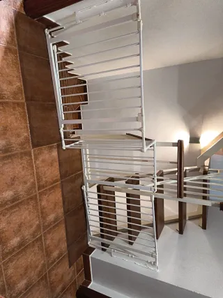 Barandilla doble para escaleras