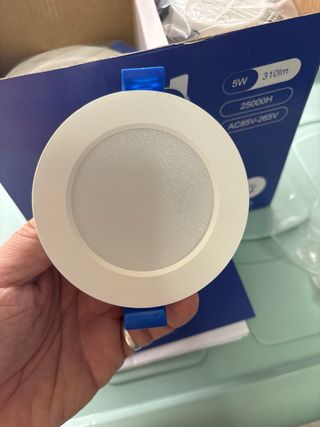 10 Focos LED Empotrables 5W 310lm