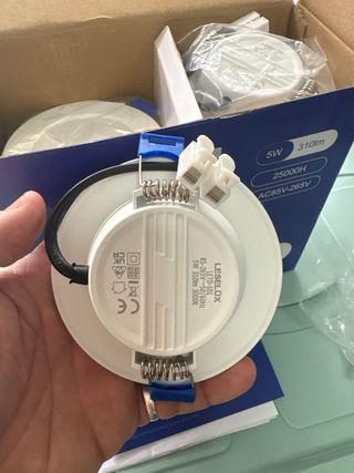 10 Focos LED Empotrables 5W 310lm