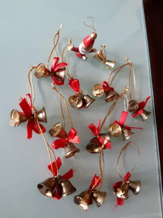 Set di 11 campanelle/campane Zara Home 3x3cm dorate