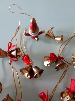 Set di 11 campanelle/campane Zara Home 3x3cm dorate