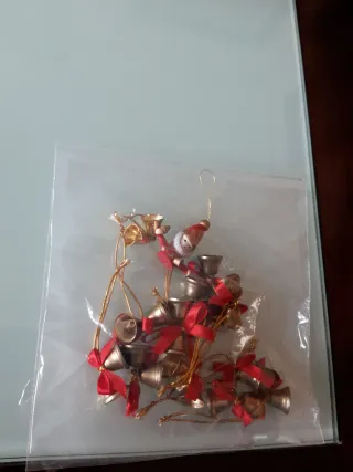 Set di 11 campanelle/campane Zara Home 3x3cm dorate