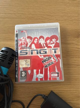 Sing It High School Musical PS3 + Microfoni