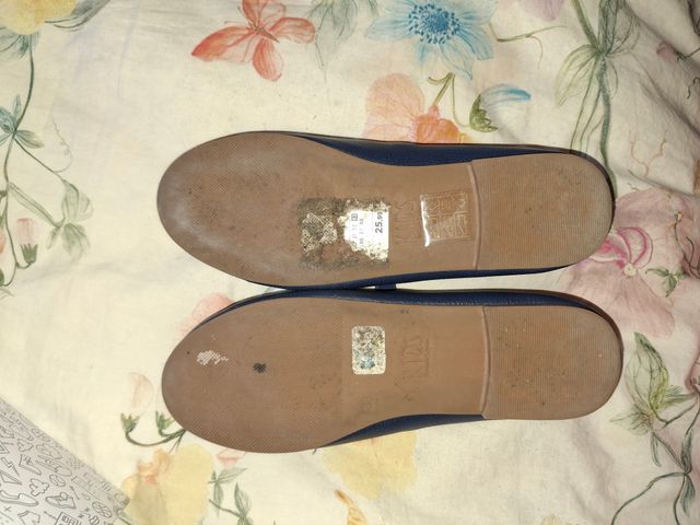 Zapatos- Bailarinas azul marino T. 33