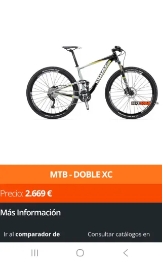 Bicicleta Giant Anthem