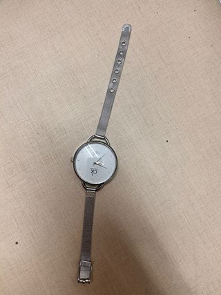 Reloj Calvin Klein Pulsera Mujer Plata Blanco