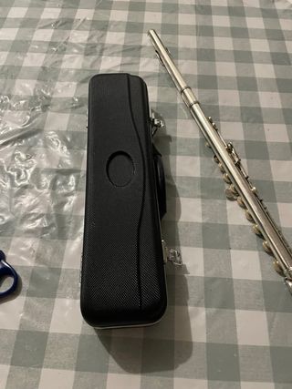 Flauta travesera con estuche
