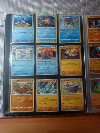 Carte Pokemon Carvanha, Staryu, Weavile, Onix
