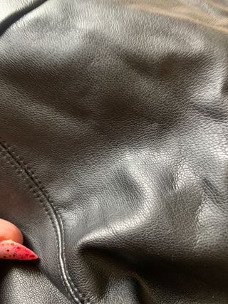 Guess Leggings Ecopelle Neri