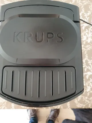 Cafetera Krups Superautomática Negra