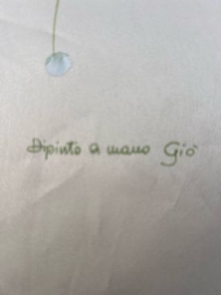 GIORGIA Trapunta Matrimoniale Dipinta a Mano