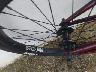 Bicicleta de Bmx Street.STOLEN SPADE ,ruedas de 22