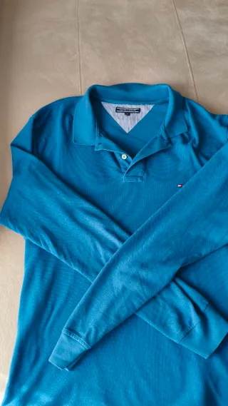 Polo Tommy Hilfiger Azul Talla XL