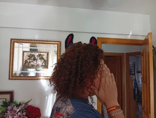 Peluca Pelo Humano Chocolate