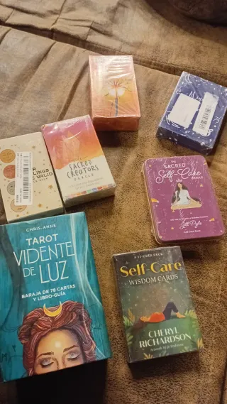 Kit 7 Barajas Tarot y Oráculo